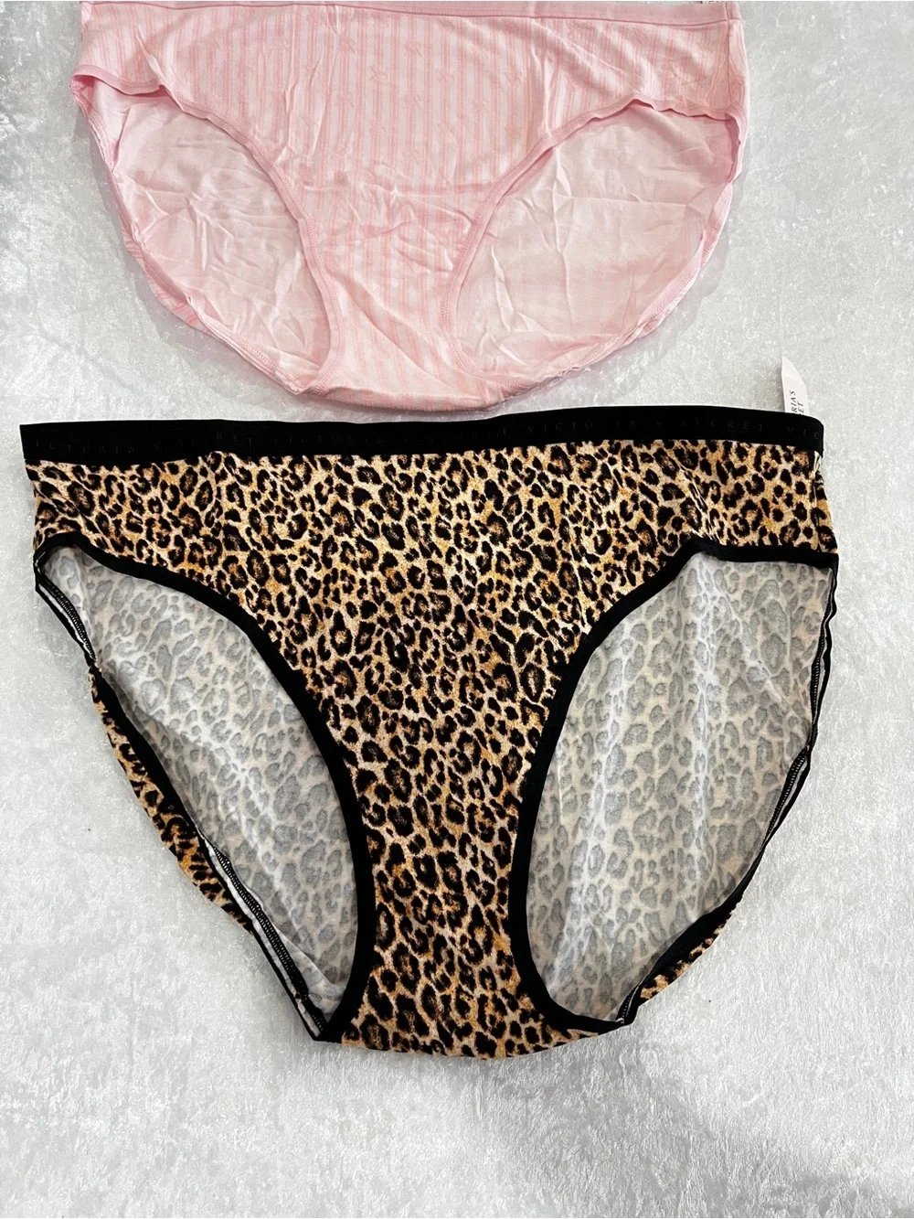 Victoria's Secret Lot Of Two Underwear Panties Brief Size XXL Cotton Blend